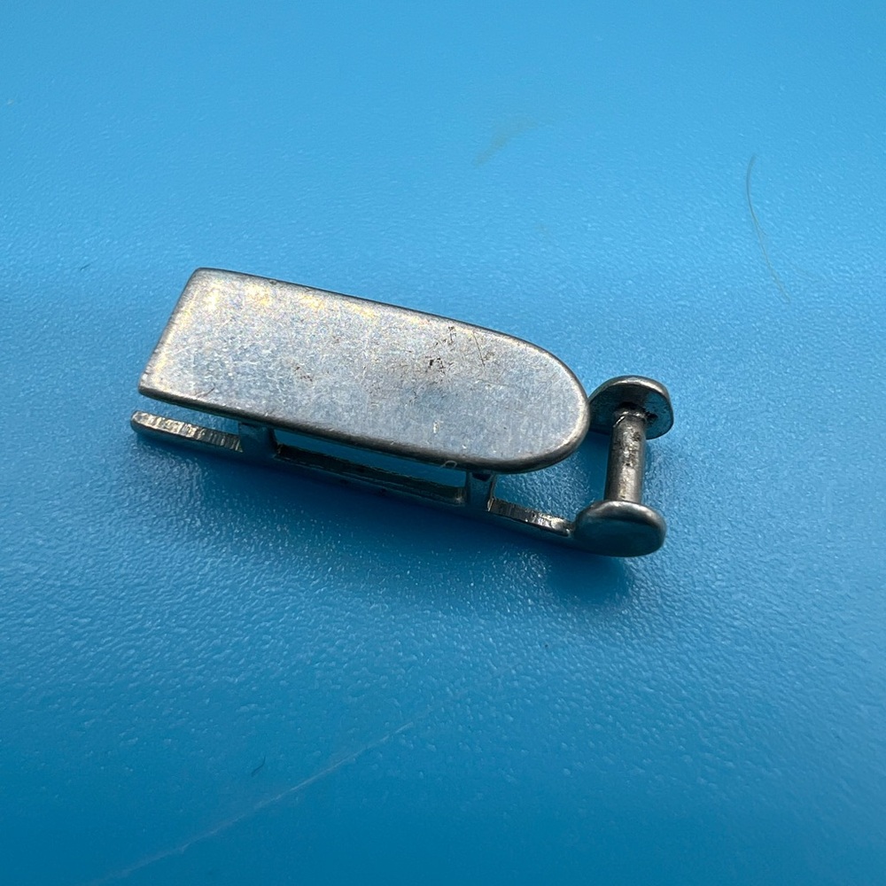 Silver Snow Sled Charm